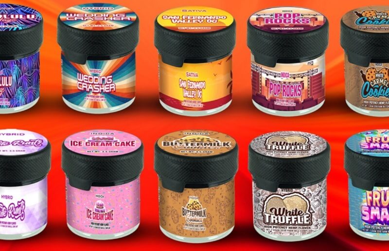 3.5 G Flower Containers