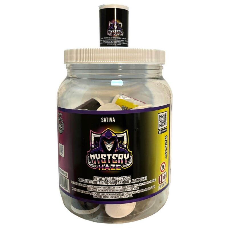 80 Stixx One Gram Flower 20 Count Mystery Haze Sativa