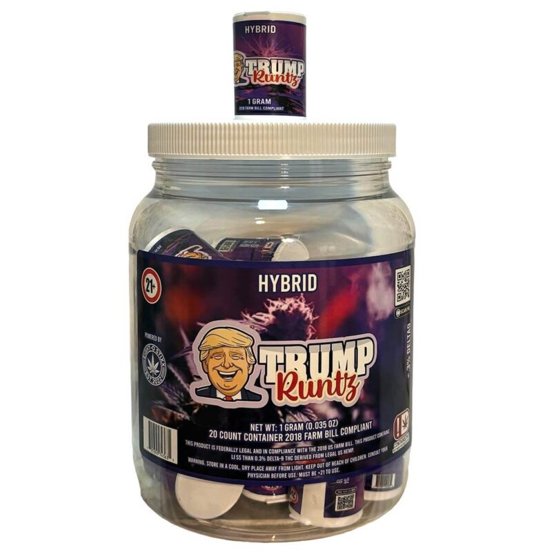 80 Stixx One Gram Flower 20 Count Trump Runtz Hybrid
