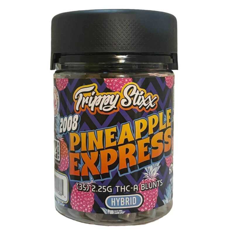 80 Stixx Trippy Stixx 35 Count 2.25 THCA Blunts 2008 Pineapple Express Hybrid