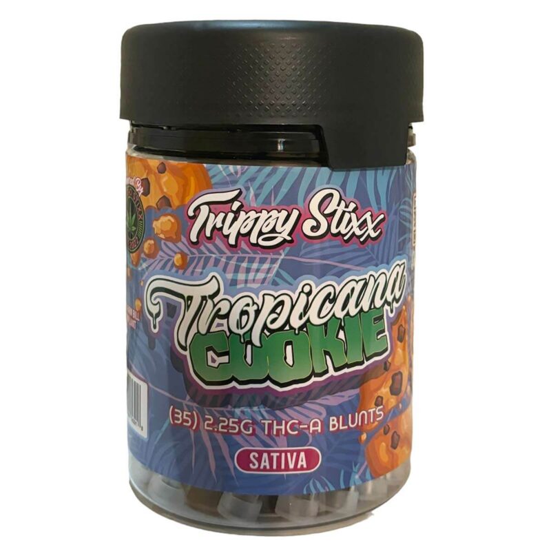 80 Stixx Trippy Stixx 35 Count 2.25 THCA Blunts Tropicana Cookie Sativa